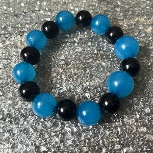 Blue and black bracelet!!!!